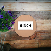 6 INCH MDF CLOCK BASE